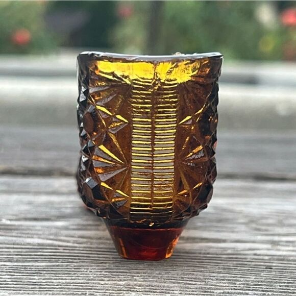 Vintage Amber Victorian Shoe Boot - Picture 5 of 12